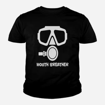 Mouth Breather Scuba Youth T-shirt - Thegiftio UK