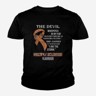 Multiple Sclerosis Warrior Youth T-shirt | Crazezy