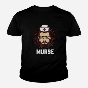 Murse For Male Nurses Youth T-shirt | Crazezy DE