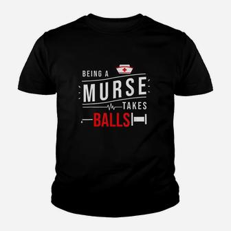 Murses Student Nursing Male Nurse Youth T-shirt | Crazezy DE