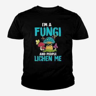 Mushroom Lover Gifts For Foraging Fungi Hunting Men Youth T-shirt | Crazezy