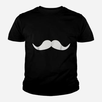 Mustache Youth T-shirt | Crazezy