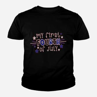 My 1St Fourth Of July Youth T-shirt | Crazezy