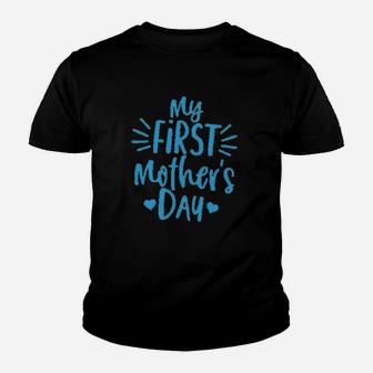 My 1St Mothers Day Youth T-shirt | Crazezy UK