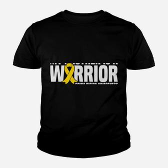 My Brother Is A Warrior Spina Bifida Awareness Youth T-shirt | Crazezy DE