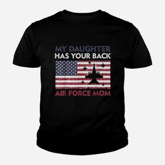 My Daughter Has Your Back Youth T-shirt | Crazezy DE