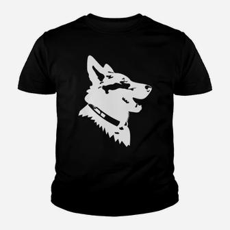 My Favorite K-9 Officer Calls Me Dad K9 Police Dog Father Youth T-shirt | Crazezy AU