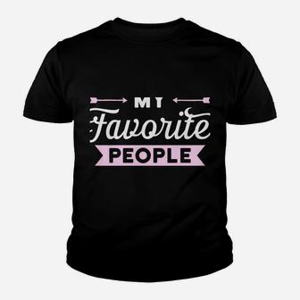 My Favorite People Call Me Nana Long Sleeve Shirt Gift Idea Youth T-shirt | Crazezy