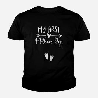 My First Mothers Day Youth T-shirt | Crazezy UK