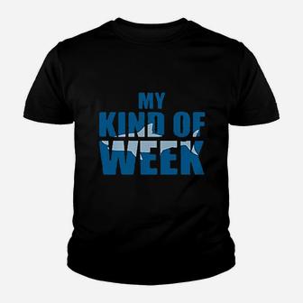 My Kind Of Week Shark Ocean Youth T-shirt | Crazezy CA