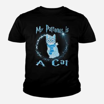 My Patronus Is A Cat Magic Gift Youth T-shirt | Crazezy CA