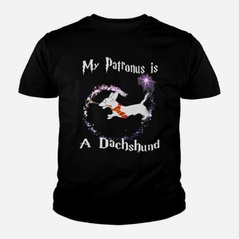 My Patronus Is A Dachshund Youth T-shirt - Monsterry DE