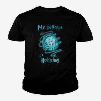 My Patronus Is A Hedgehog Cute Animal Lover Spirit Youth T-shirt | Crazezy DE