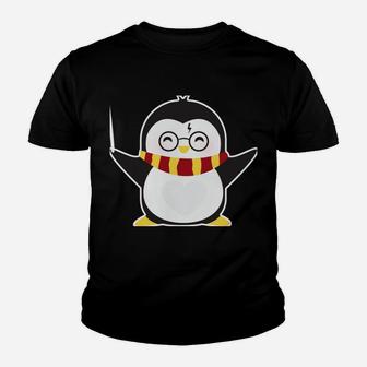 My Patronus Is A Penguin - Cute Design For Book Lovers Youth T-shirt | Crazezy CA