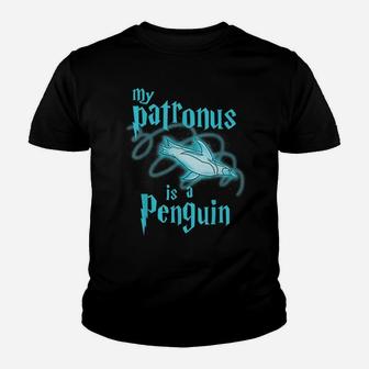 My Patronus Is A Penguin Cute Funny Animal Lover Youth T-shirt | Crazezy CA