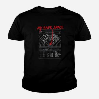 My Safe Space Range Card Youth T-shirt | Crazezy CA