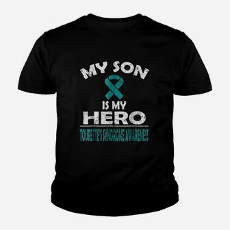My Son Is My Hero Youth T-shirt | Crazezy CA