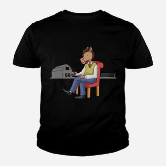 My Therapist Lives In A Barn Youth T-shirt | Crazezy UK