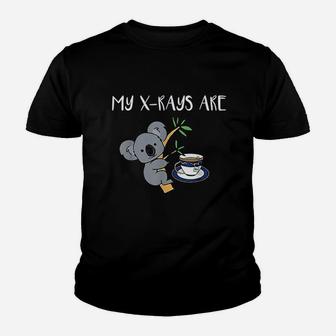 My Xrays Are Koala Tea Quality Radiology Youth T-shirt | Crazezy DE