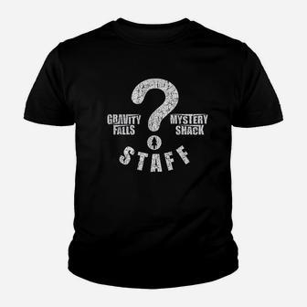 Mystery Shack Soos Staff Question Mark Youth T-shirt | Crazezy DE