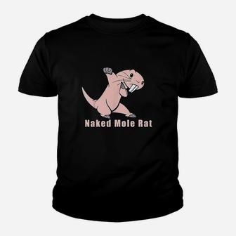 Nakd Mole Rat With Life Youth T-shirt | Crazezy