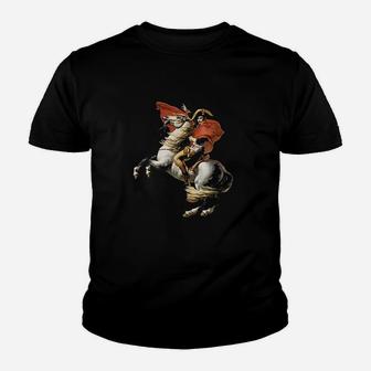 Napoleon Crossing The Alps Youth T-shirt | Crazezy UK