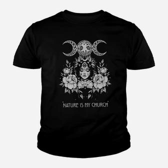 Nature Is My Church Youth T-shirt - Monsterry CA