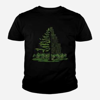 Nature Lover Camping Adventure And Into The Forest I Go Youth T-shirt | Crazezy DE