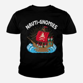 Nauti Gnomies Sailing Nordic Pirate Gnomes Youth T-shirt | Crazezy UK