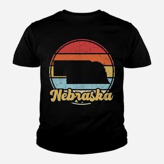 Nebraska Roots Vintage Nebraska Native Home State Pride Ne Youth T-shirt | Crazezy UK
