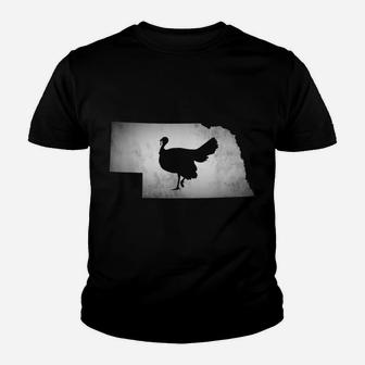 Nebraska Turkey Hunting Youth T-shirt | Crazezy