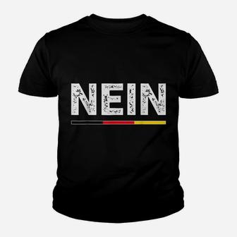 Nein T Shirt German No Saying Funny Germany Vintage Tee Gift Youth T-shirt | Crazezy UK
