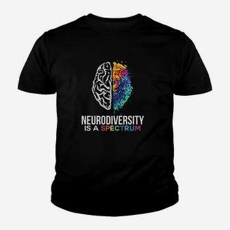 Neurodiversity Is A Spectrum Youth T-shirt | Crazezy UK