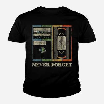 Never Forget Retro Vintage Cool 80S 90S Funny Geeky Nerdy Youth T-shirt | Crazezy AU