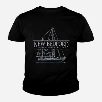 New Bedford Massachusetts Youth T-shirt | Crazezy