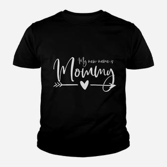 New Mom- My New Name Is Mommy Youth T-shirt - Thegiftio UK