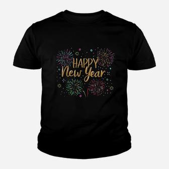 New Years Eve Party Supplies Nye 2021 Happy New Year Youth T-shirt - Thegiftio UK