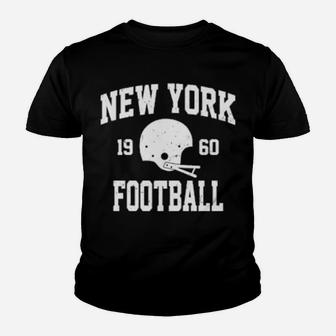 New York Football Athletic Vintage Sports Team Fan Youth T-shirt - Monsterry UK