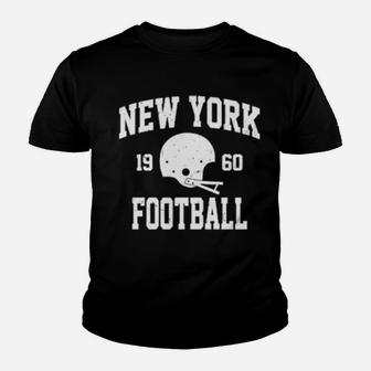 New York Football Athletic Vintage Sports Team Fan Youth T-shirt - Monsterry