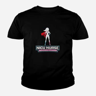 Nicu Nurse Protector Of Tiny Humans Superhero Youth T-shirt | Crazezy