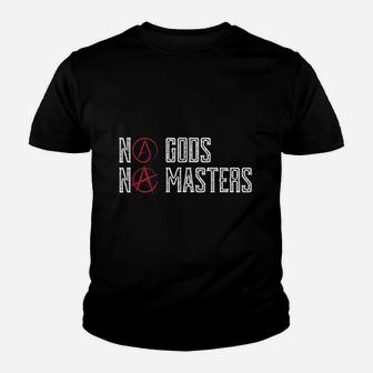 No Gods No Masters Youth T-shirt | Crazezy DE