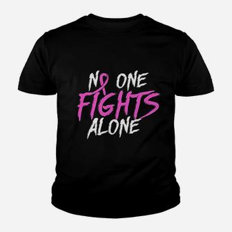 No One Fight Alone Youth T-shirt | Crazezy