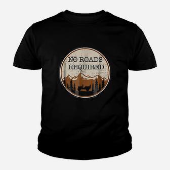 No Road Required Youth T-shirt | Crazezy AU