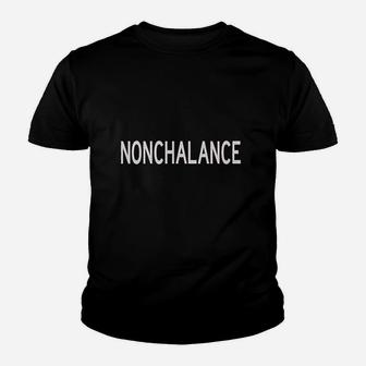 Nonchalance Mens Youth T-shirt | Crazezy CA