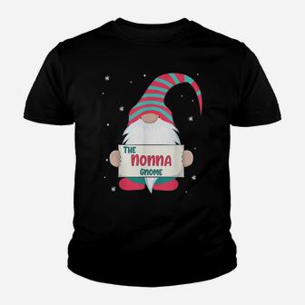 Nonna Gnome Family Matching Christmas Cute Gift Pajama Youth T-shirt | Crazezy AU