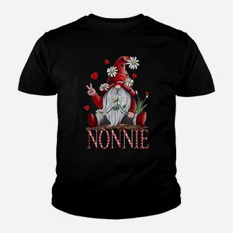 Nonnie - Valentine Gnome Youth T-shirt | Crazezy