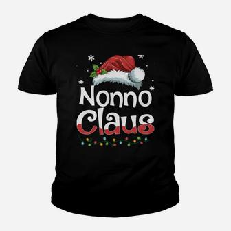 Nonno Claus Christmas Family Matching Pajama Funny Xmas Sweatshirt Youth T-shirt | Crazezy