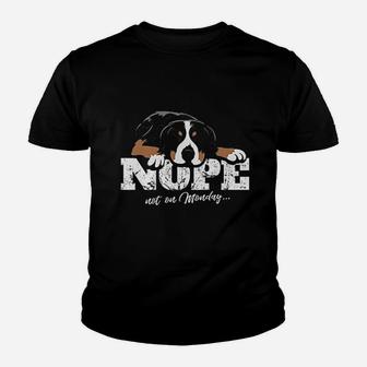 Nope Not On Monday Dog Youth T-shirt | Crazezy CA
