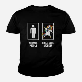 Normal People Child Care Worker Youth T-shirt | Crazezy