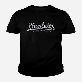 North Carolina Home State Charlotte North Carolina Youth T-shirt | Crazezy DE